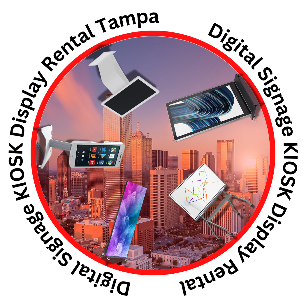 Digital Signage KIOSK Display Rental Tampa